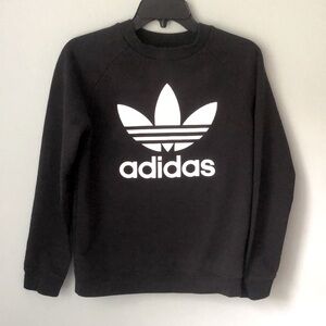 Adidas black sweatshirt